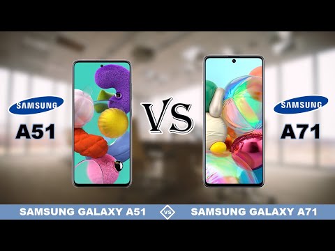 Samsung Galaxy A51 vs Samsung Galaxy A71 | Specs Comparison