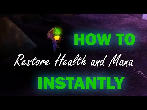 How To Restore Mana and Health Instantly in Blitz & RBGs - WoW PvP - Tips and Tricks For Newbies