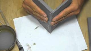 assembling slab vases