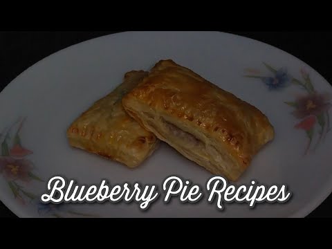 Blueberries Pie Recipes | How To Make Blueberries Pie At Home | Easy Blueberries Pie Recipe|Homemade
