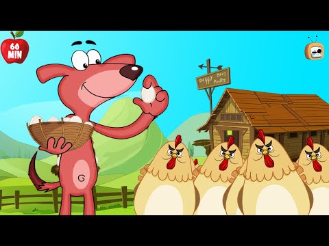 Trouble at the Poultry Farm : Dog vs Rats | Doggy Don | Rat A Tat | 60 Mins Non-Stop | Funny Cartoon
