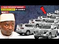 THE REASON GAMBIAN PRESIDENT LAVISHLY BOUGHT 100 PIECES OF EXOTIC SUVs WILL SHOCK YOU.