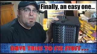 Video thumbnail for Peavey XR684 PA Head Service and Cleaning by Dave Tries To Fix Stuff