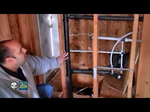 Plumbing: Rough in top out inspection in a single family residence