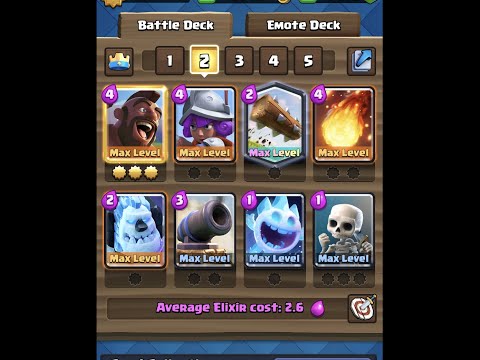 Clash Royal-2.6 hog cycle game play review-2019.02.12-trophy range:4900