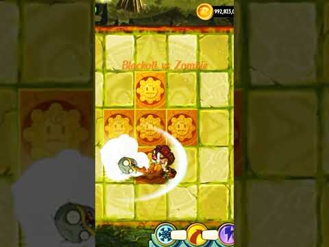 Blockoli vs Normal Zombie Pvz2 Lightning Dylan #pvz #pvz2 #pvz2gameplay