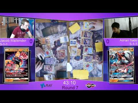 Regional Malmö TCG R8 - Jacob Mallender vs Adrian Sado (Buzzwole/Lycanroc vs Buzzwole/Lycanroc)