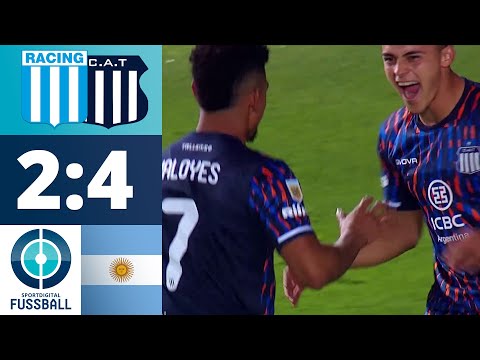 Doppelter Doppelpack! Santos und Valoyes nicht zu stoppen | Racing Club - CA Talleres