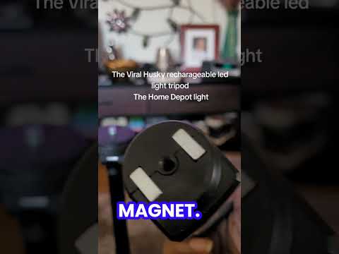 The Home Depot husky light.  Content creators run.  $24.99 light tripod. Like,video comment . 