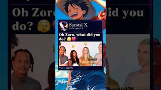 What did you do, Zoro?🫣 #zoro #nami #vivi #onepieceliveaction #onepiece