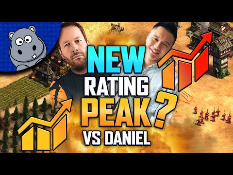 AoE2 - 1v1 vs Daniel - New Rating peak!?!?