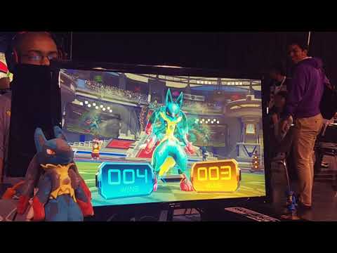 WCS 2017 Pokken Top 8 Loser's - XAbsoluted (Lucario) vs. Apollo (Gengar)