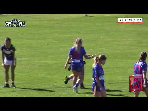 2018 CRRL LLT Round 5 Highlights   Tuggeranong Bushrangers v West Belconnen Warriors