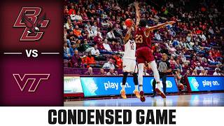 Boston College vs. Virginia Tech Condensed Game | 2025-26 ACC Men's Basketball