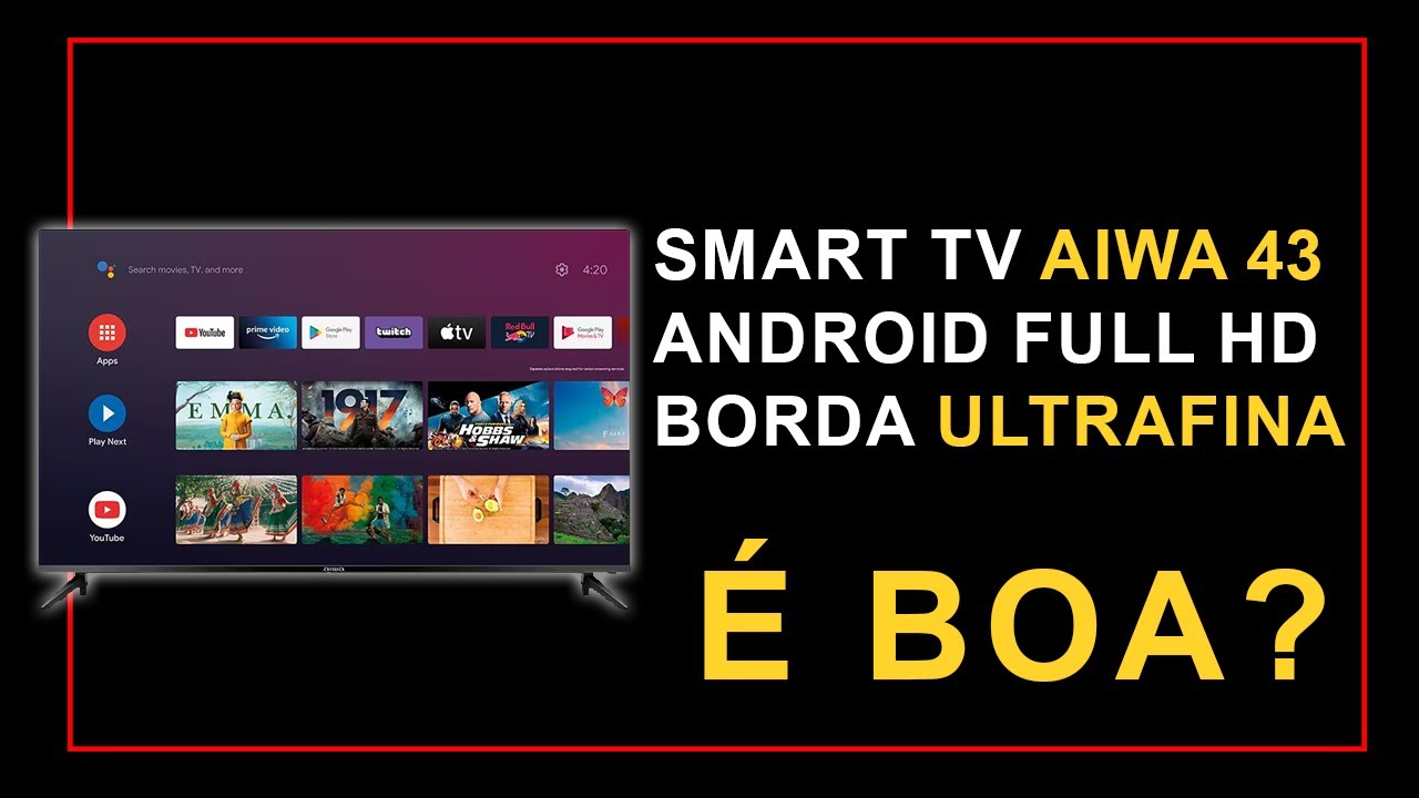Smart TV AIWA 43” Android: A Melhor TV Barata que Você Vai Encontrar! Vale a Pena?