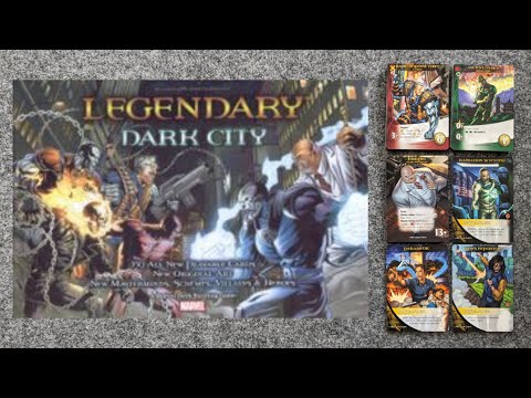 WHAT'S NEW Legendary Marvel Dark City and PLAYTHROUGH (Part 1 of 5: Stryfe Mastermind)
