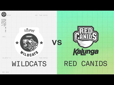 IW vs RED | 2022 MSI Groups Day 2 | fastPay Wildcats vs. RED Canids Kalunga