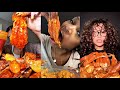 YUMMY Foods Mukbang Lobster King Crab Crawfish Shrimp Corn Potato And More
