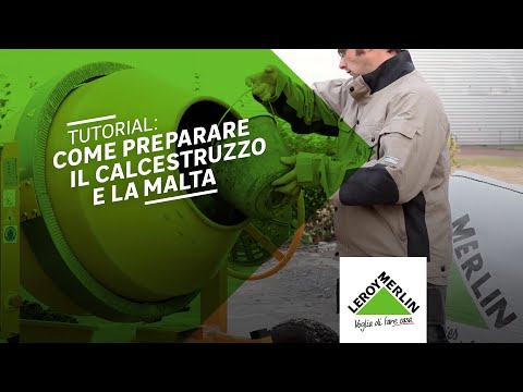Come fare il cemento e la malta | Leroy Merlin