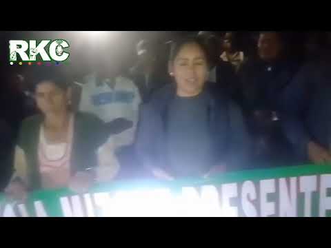 Segundo día de vigilia en la carretera Sucre Cochabamba como provincia Mizque