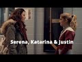 Spinning Out on Crack - Serena, Katarina & Justin