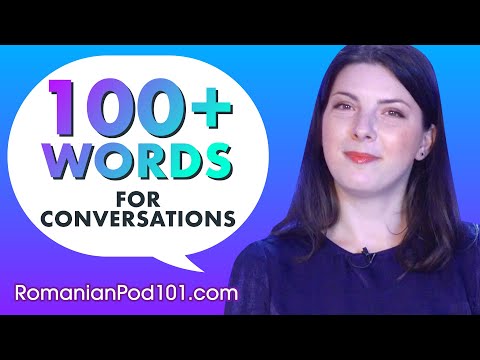 Learn Over 100 Romanian Words for Daily Conversation!