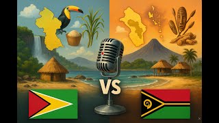 Guyana vs vanuatu jungle coasts and island dreams collide