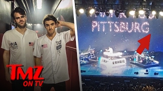 The Chainsmokers Piss Off Fans In Pittsburgh | TMZ TV