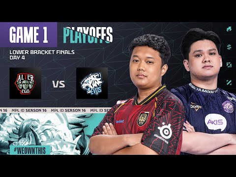 ALTER EGO vs EVOS | Playoffs Day 4 | Game 1 | #MPLIDS16
