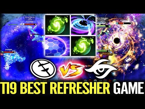 Secret.Nisha Faceless Void Player Perspective - EG vs Secret Epic Game Refresher Dota 2