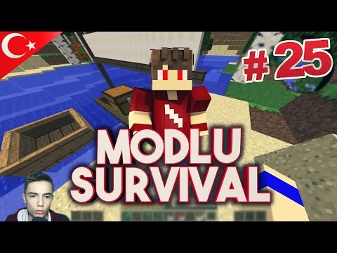 Minecraft Modlu Survival - Bölüm 25 - GEMİLER AŞKINA !