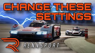 Best Rensport Settings for Winning Races on PS5