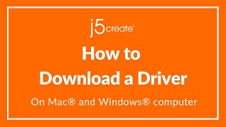 Download Lagu How to Download a j5create® LAN u0026 Display Driver on MAC® u0026 PC Thumbnail