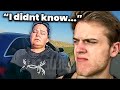 Lady Does A Hit And Run With Her Kid In The Car