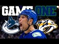 Reviewing Predators vs Canucks Game One - You LIKE THAT!?!