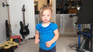 1yr 6month Sally dancing to &#39;Sally&#39; by Stetsasonic $000$