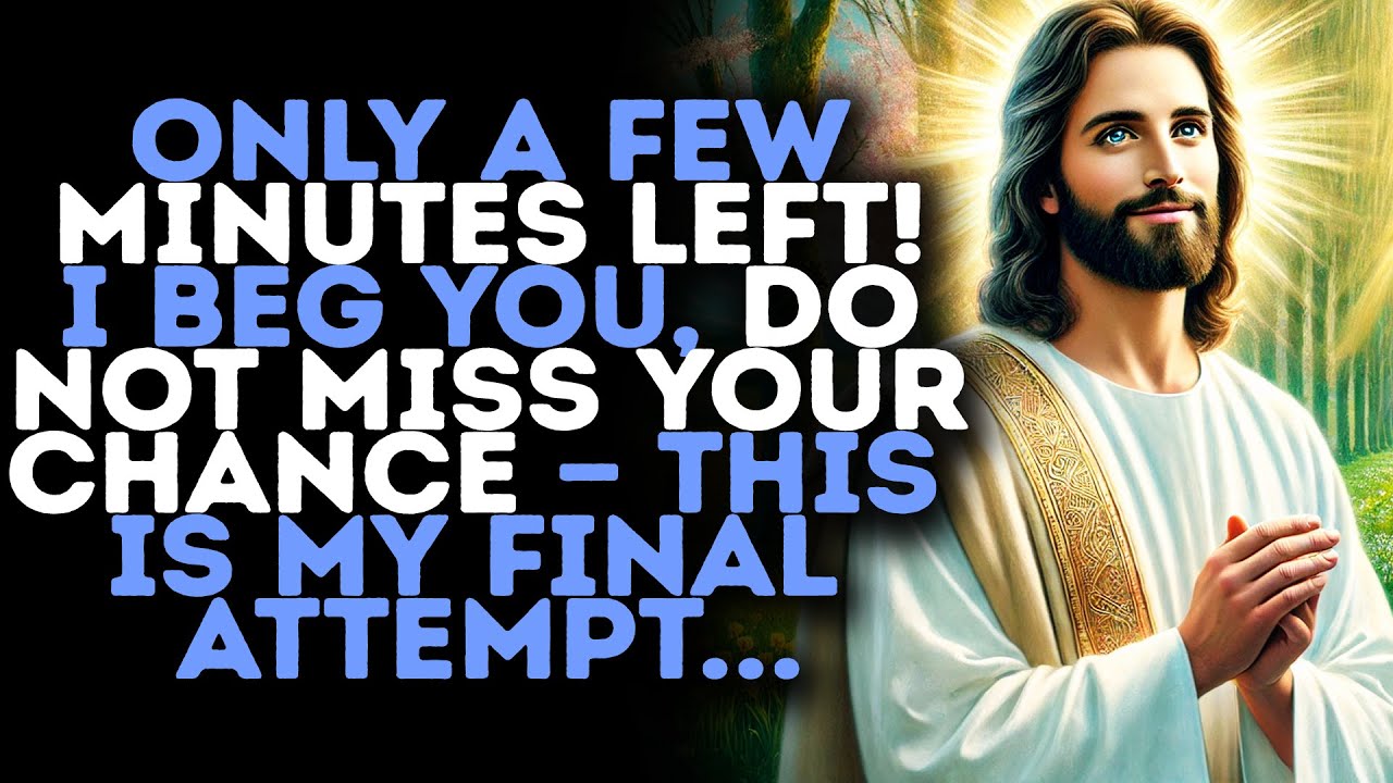 God Warns:"STOP, MY CHILD! I BEG YOU — PREPARE FOR THIS RIGHT NOW..."/Gods Message Now/God Says