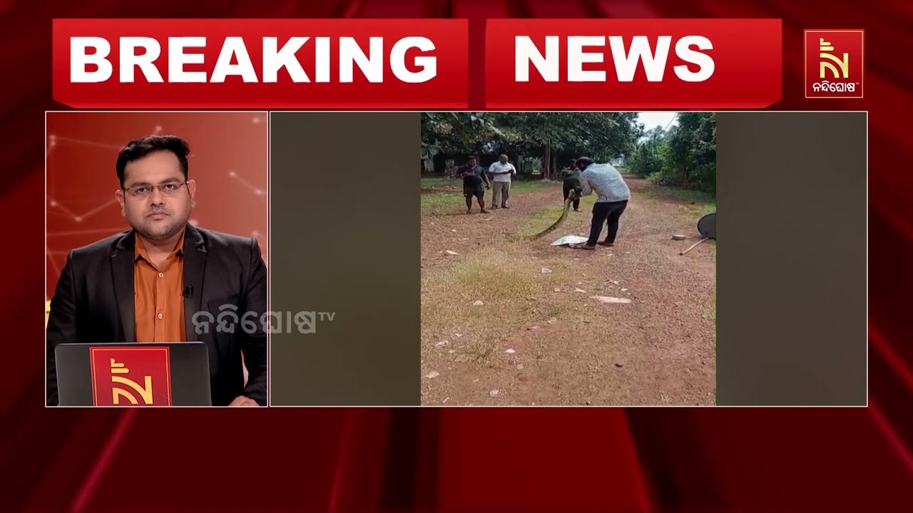 ଖୋର୍ଦ୍ଧାରେ ୧୦ ଫୁଟର ଅଜଗର ଉଦ୍ଧାର, ଜଗନ୍ନାଥ ବାଟିକା ବଗିଚା