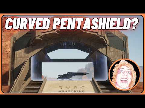 How to build Curved Pentashield Doors & Custom Wall Patterns in Dune Awakening