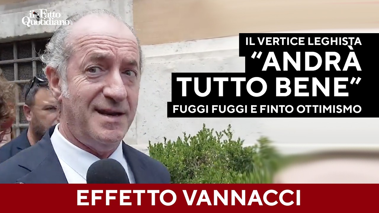 “Andrà bene”: leghisti tra fuggi fuggi e ottimismo ostentato dopo il vertice sull’effetto Vannacci
