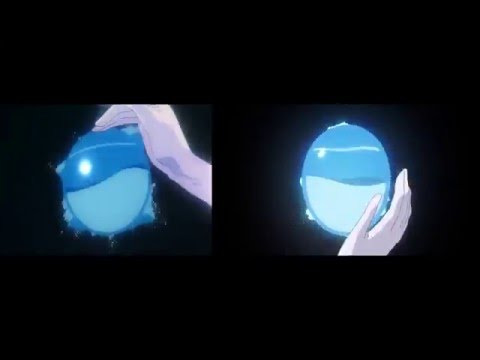 Mercury Aqua Mirage - Crystal vs Original Anime Comparison