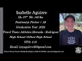 Isabelle Aguirre Softball Skills Video 2023- Pitcher