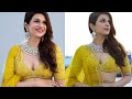 Shraddha Das New Yellow Modern Outfit