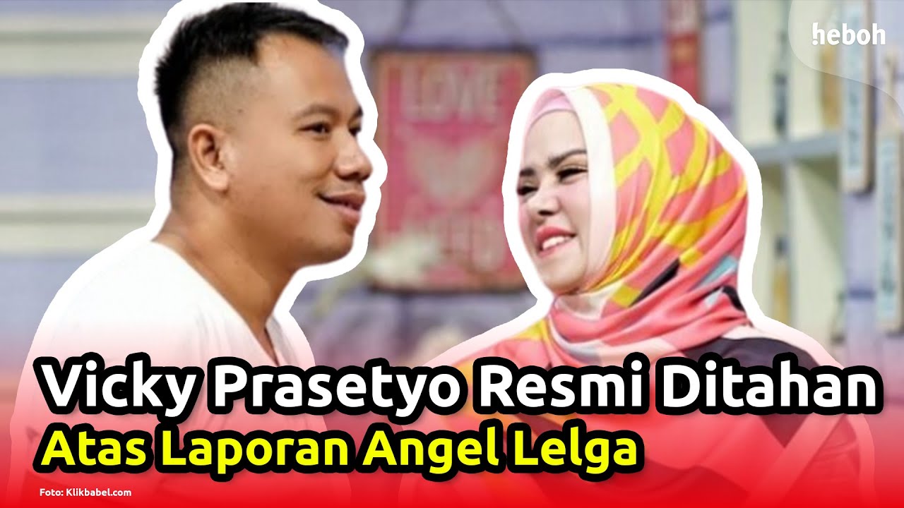 Vicky Prasetyo Resmi Ditahan Atas Laporan Angel Lelga