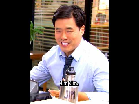 Dwight Meets Asian Jim 🤣 | The Office US | #shorts