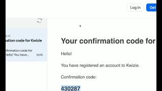 Sign up to Kwizie