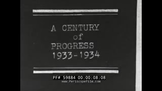 1933-34 CENTURY OF PROGRESS  CHICAGO WORLD&#39;S FAIR  HOME MOVIE 59884