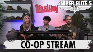 Sniper Elite 5 – Exclusive Dev Co-op Stream