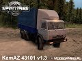 КамАЗ-43101 v1.3 для Spintires DEMO 2013 видео 1