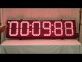 DC 156UTW 6 Digit 15inch LED Outdoor Multi Function Timer Time Of Day Clock RF Wireless Controlled